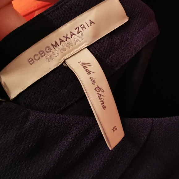 NWOT BCBG MAXAZRIA RUNWAY SILK DRESS - Picture 5 of 6